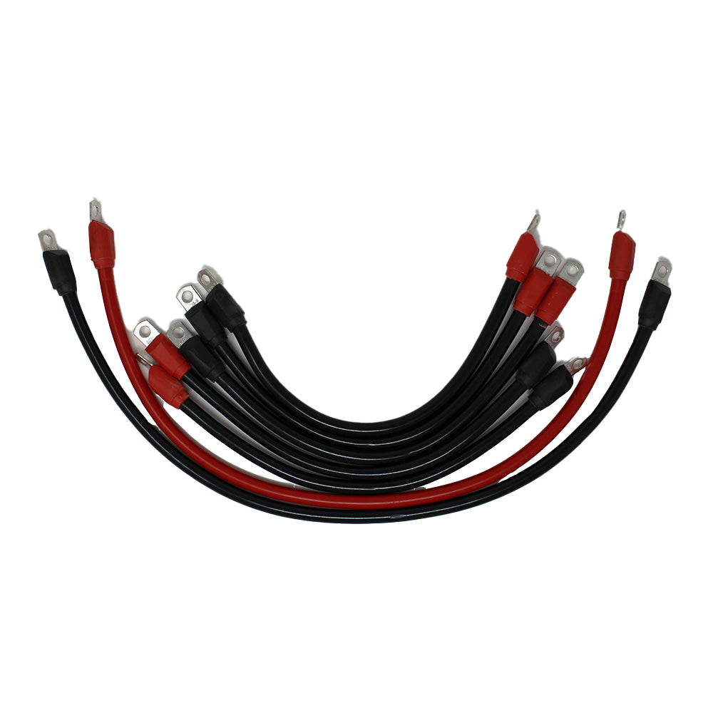 Heavy Duty 4 Gauge Battery Cable Set for EZGO TXT 36 Volt 1994-Up