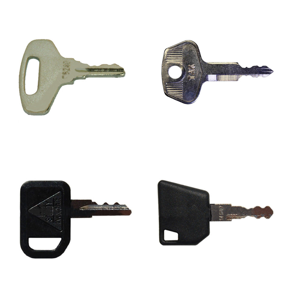 Ignition Key Set (6 Keys) Fits GEHL Heavy Equipment / Construction