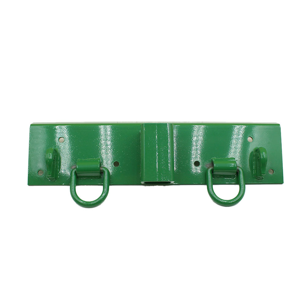 Bolt On Grab Hooks D-rings 2" Receiver Fits John Deere Bucket 3120 3320 3520