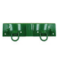 4 Grab Hooks 4 D-Rings and 2" Receiver Fits John Deere Bucket 1023E 1025R 1026R