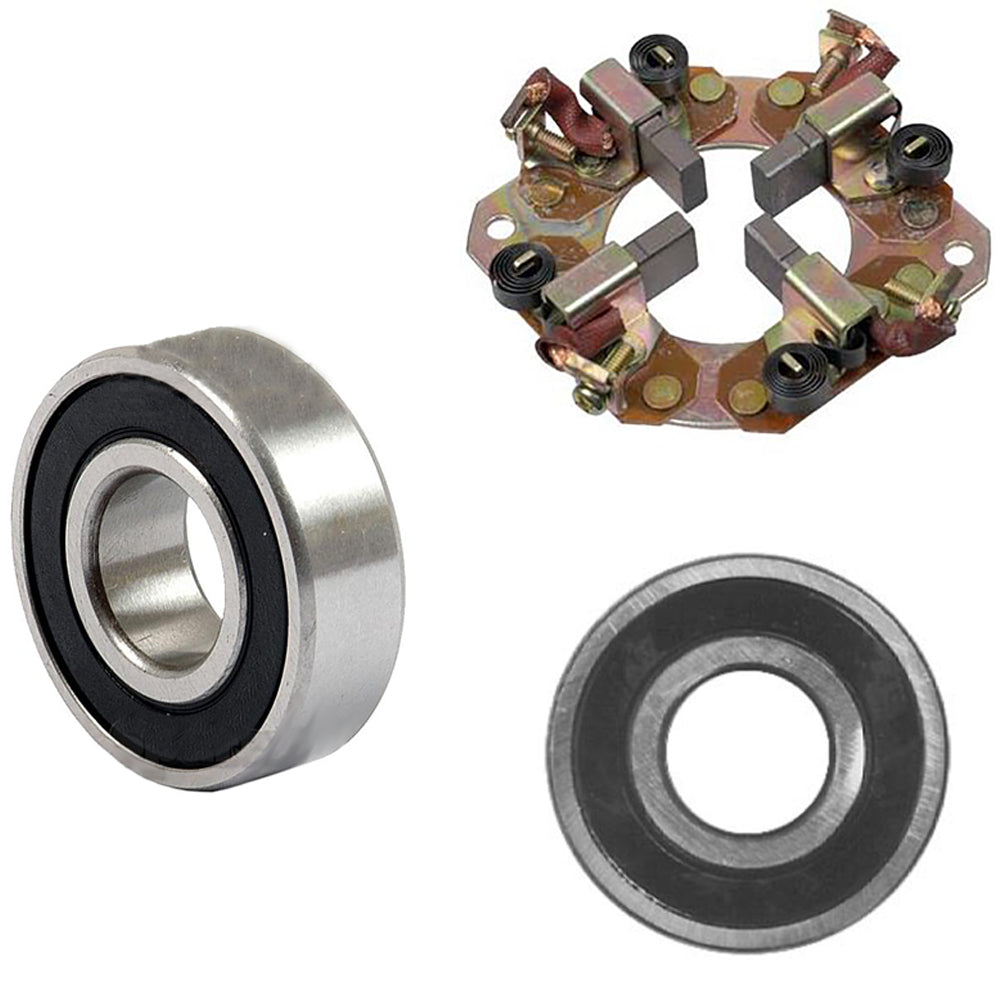 (1) Generator Brush Holder and Bearings Kit for Hitachi Generator/Golf Cart