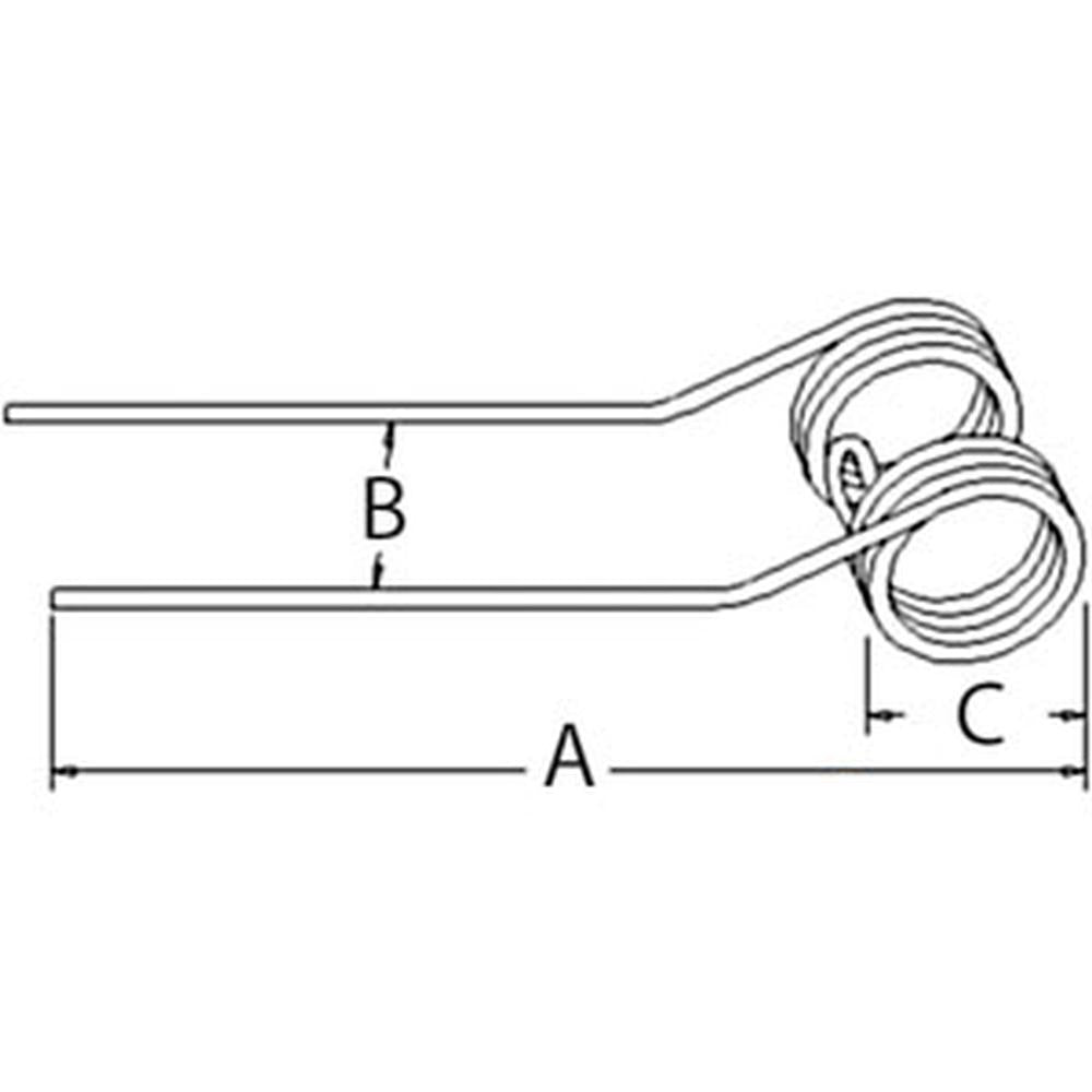 GT46S Hay Tedder Tooth fits Hesston fits Walton fits New Idea fits Galfre