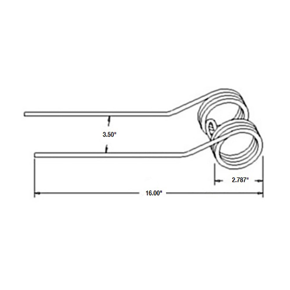 Tedder Tooth Fits Galfre Replaces GT46S