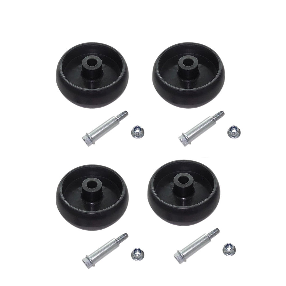 Qty 4: Deck Wheel Kit
 Fits John Deere Replaces GX10168