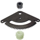 Sector Gear Kit w/ Pinion & Bushings Fits John Deere Replaces GX20052