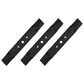 Three (3) Fits Hi-Lift Blades 48" Deck Fits John Deere L100 Series LA120A GX2025
