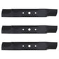 3PK 191-108 Oregon Blades Fits John Deere GX20250 48" L120, L130