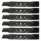 6PK Oregon 191-108 Mower Blades Fits John Deere GX20250 GX20434 GX20819 GY20568