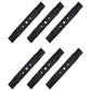 6 MOWER BLADES Fits John Deere MODEL L120 L130 w/ 48 CUT GX20250 GY20568