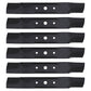 6 Mower Blades Fits John Deere 48 Cut L120 L130 GX20250 GY20568 91-108 330-619