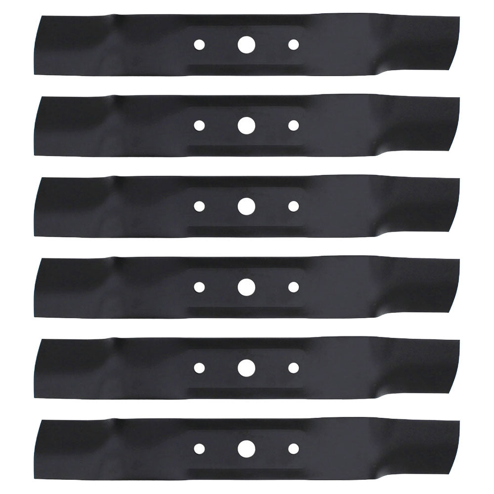 6 Mower Blades Fits John Deere 48 Cut L120 L130 GX20250 GY20568 91-108 330-619