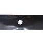 2pk Mower Mulch Blades Fits John Deere 42" D100 D110 D120 D130 Z225 Z235 D125