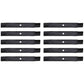 10-Pack GX22151 GY20850 Mulching Blades Fits John Deere 42" EZTrak Z225 Z335