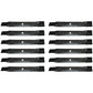 12-Pack GX22151 GY20850 Mulching Blades for 42" Fits John Deere EZTrak Z225 Z335