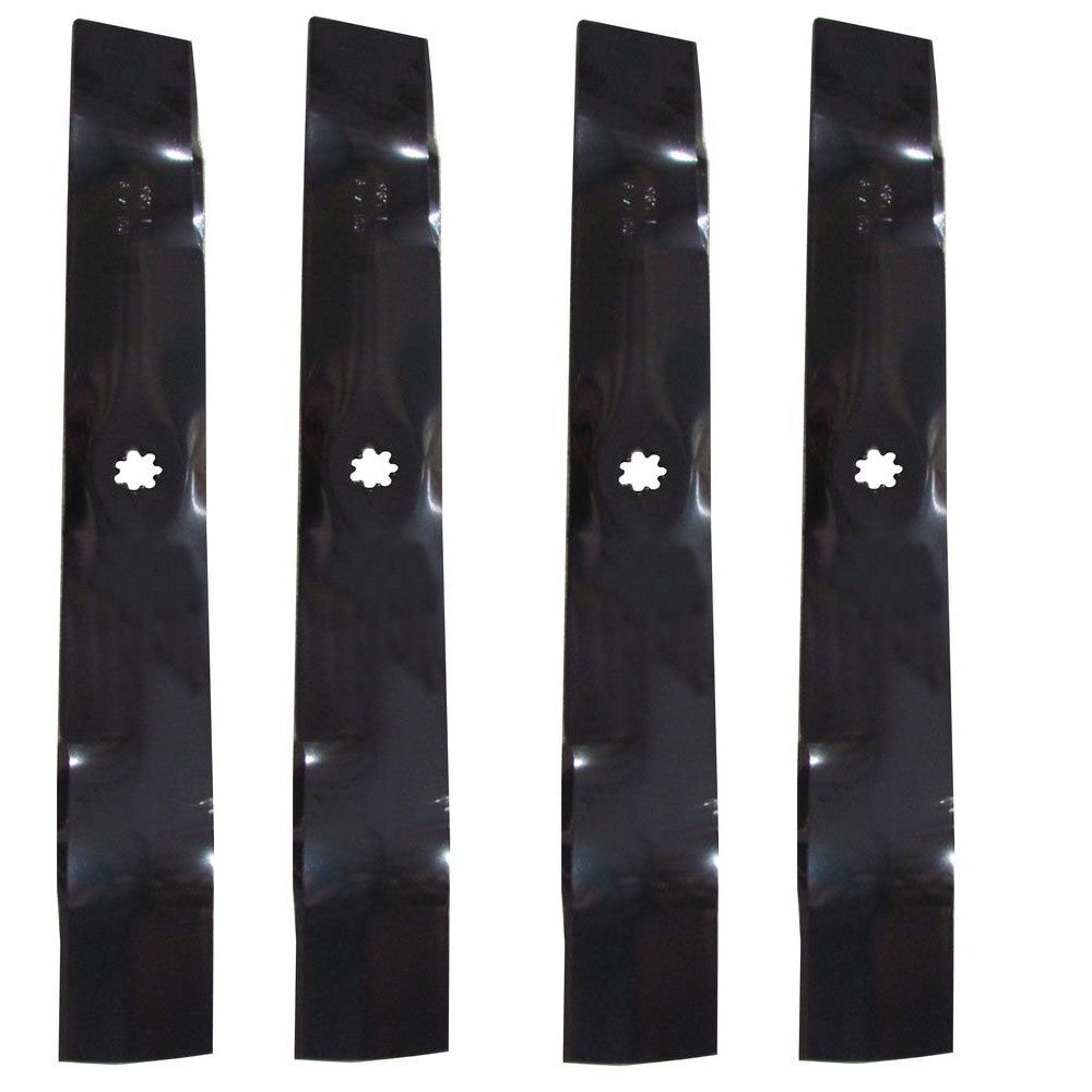 4PK Mower Blade Fits John Deere 42" E100 E110 E120 E130 E140