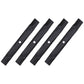 4PK Mower Blade AM137327 Fits John Deere 42" E100 E110 E120 E130 E140