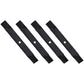 4PK Mower Blade AM137327 Fits John Deere 42" E100 E110 E120 E130 E140