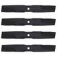 Qty 4: Bagging Lawn Mower Blades
 Fits John Deere Replaces GX25668