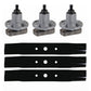 Spindle Assembly & Blade Set Fits Scotts Replaces GX20250