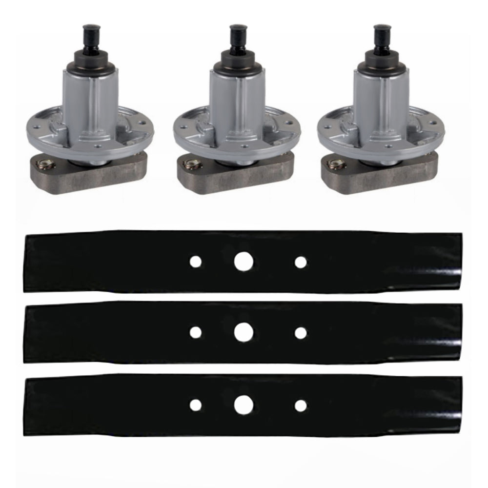 Spindle Assembly & Blade Set Fits John Deere Replaces GX20250