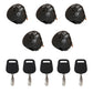 Qty 5: Ignition Switches with Keys Fits John Deere Replaces AM123426