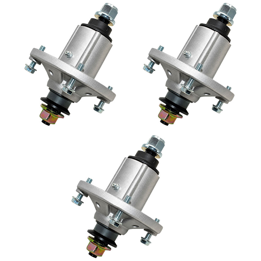 Three (3) Spindle Assembly For 54" Fits John Deere 190C D170 G110 LA150 LA175 GY