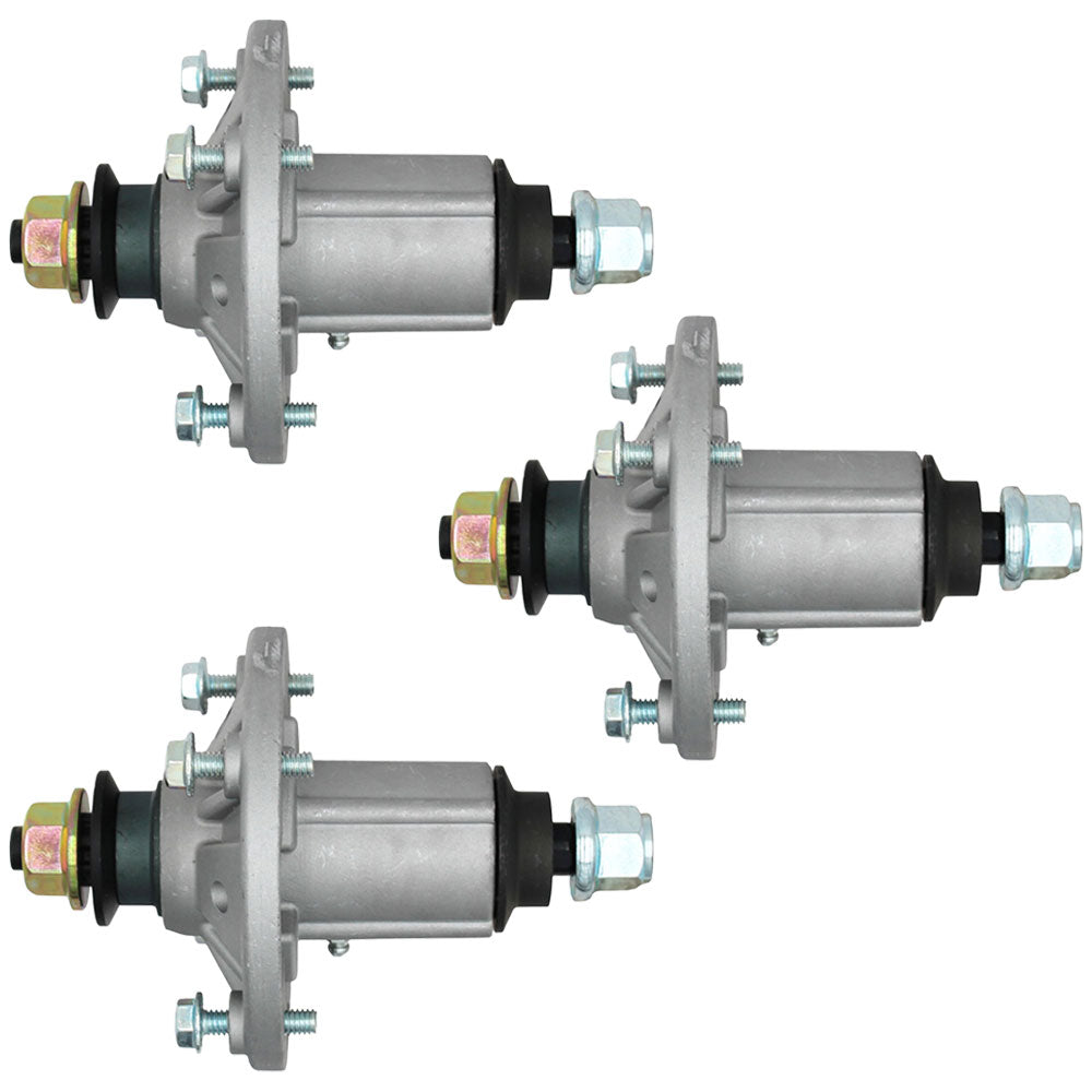 Three (3) Spindle Assembly For 54" Fits John Deere 190C D170 G110 LA150 LA175 GY
