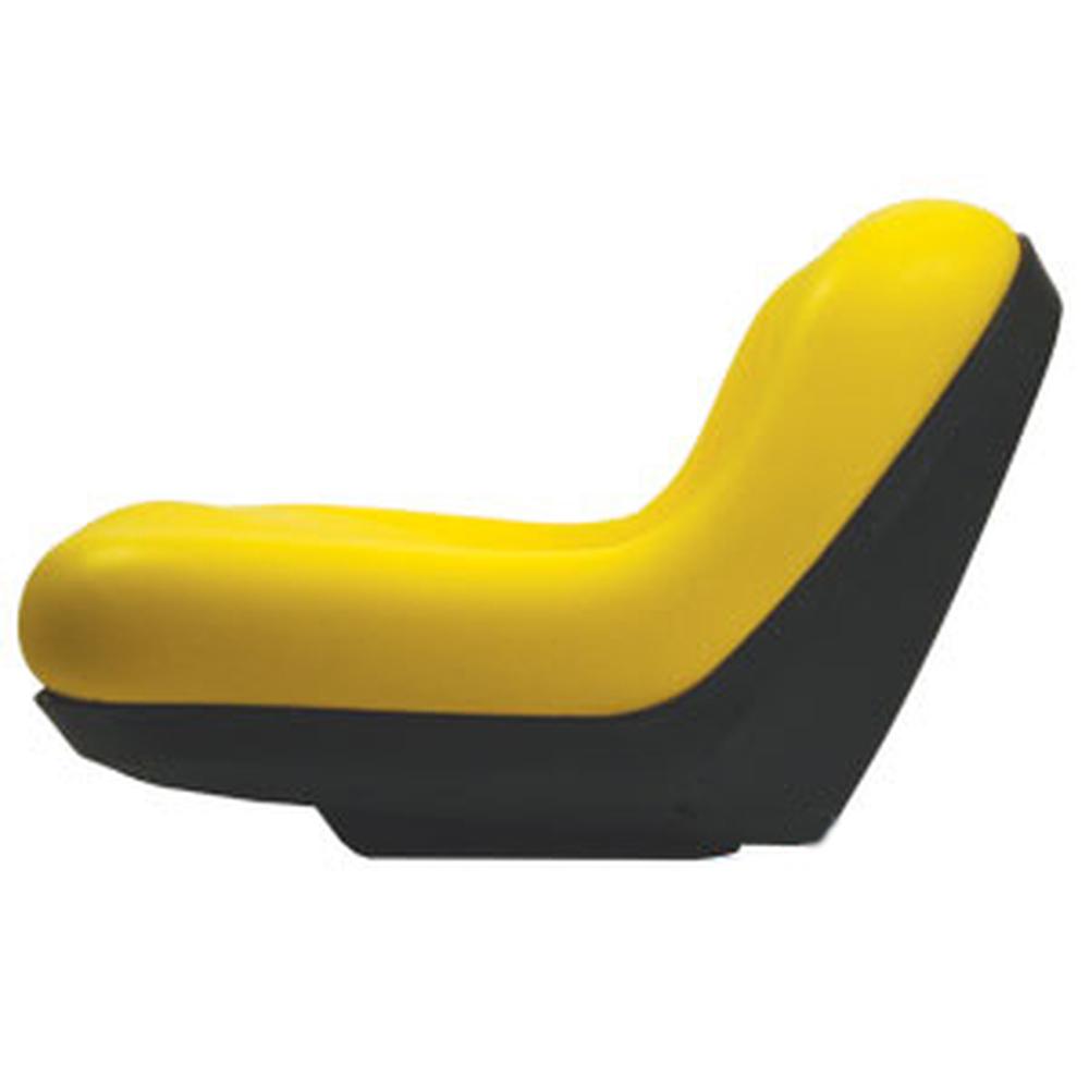 Yellow Mid Back Lawn Tractor Seat Fits John Deere Replaces GY20495