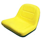 Lawn Tractor Seat High Back Yellow Fits John Deere G110 L130 GY21210 GY20496