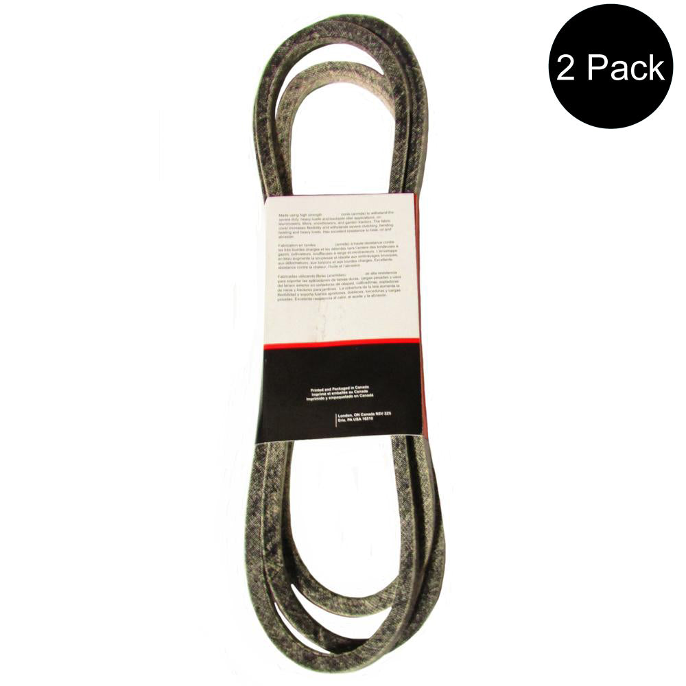 Qty 2: Platform Drive Mower Belt Fits Universal Products Replaces CC10436