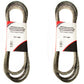 Qty 2: Platform Drive Mower Belt Fits Sabre Replaces GX20072 Made with Aramid