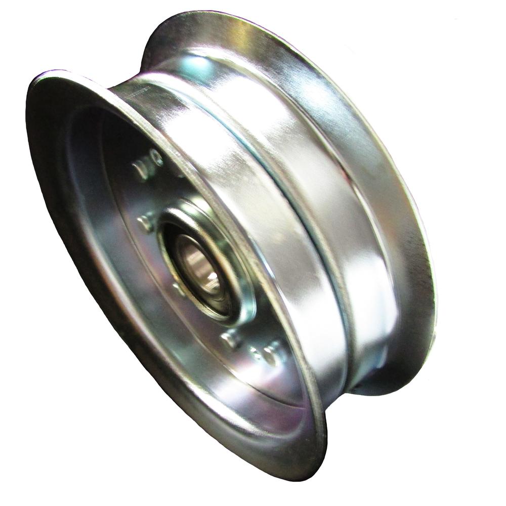 Steel Flat Idler Pulley with Flanges Fits Yard Man Replaces GY20629
