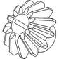 Shoe Auger Drive Gear Fits 3300 4400 4420 6600 6601 6602 6620 6622 7700 7701