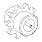 H159616 Sprocket Fits John Deere Combine Feeder Chain 9560STS 9570STS