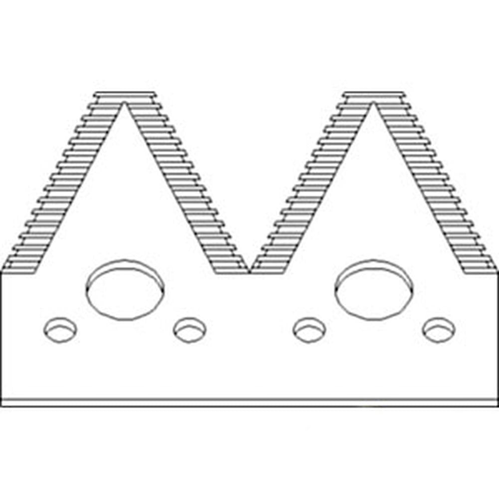 Course Tooth Double Sickle Section Fits John Deere Replaces 207-010