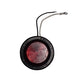 Truck Trailer LED Tail Light Kit w/ Housing Red 6" Oval Tail Light & 2" Marker