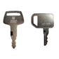 2 pc Heavy Equipment Key Set Fits John Deere Replaces 4286465