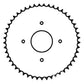 WN-H93463-PEX Sprocket, Straw Walker Driven Fits John Deere 7720 8820