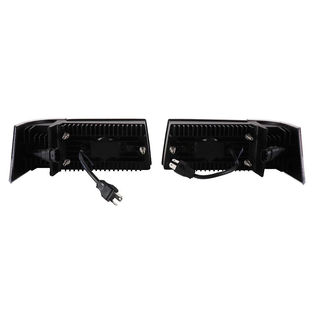Hi-Lo Beam LED Corner Headlight Kit for MX Tractors, 6000 Lumens