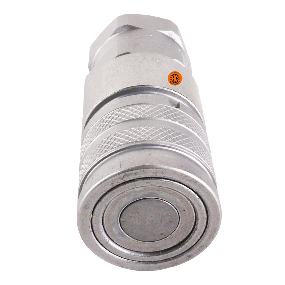 Flat Face Female Hydraulic Breakaway Coupler Fits Bobcat Replaces 6667807