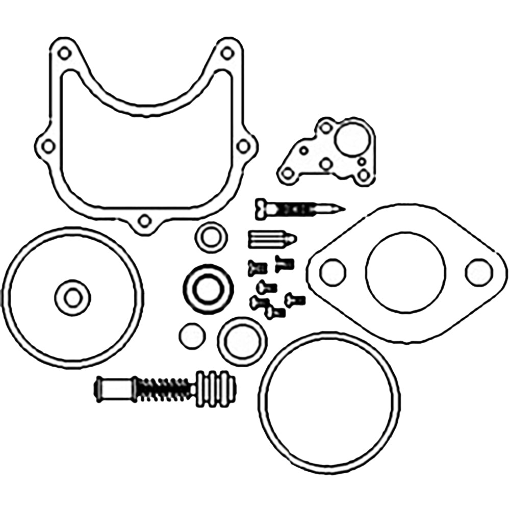 Complete Carburetor Kit Fits Ford 2000, 3000, 4000 Holley Carb R3657 R3656