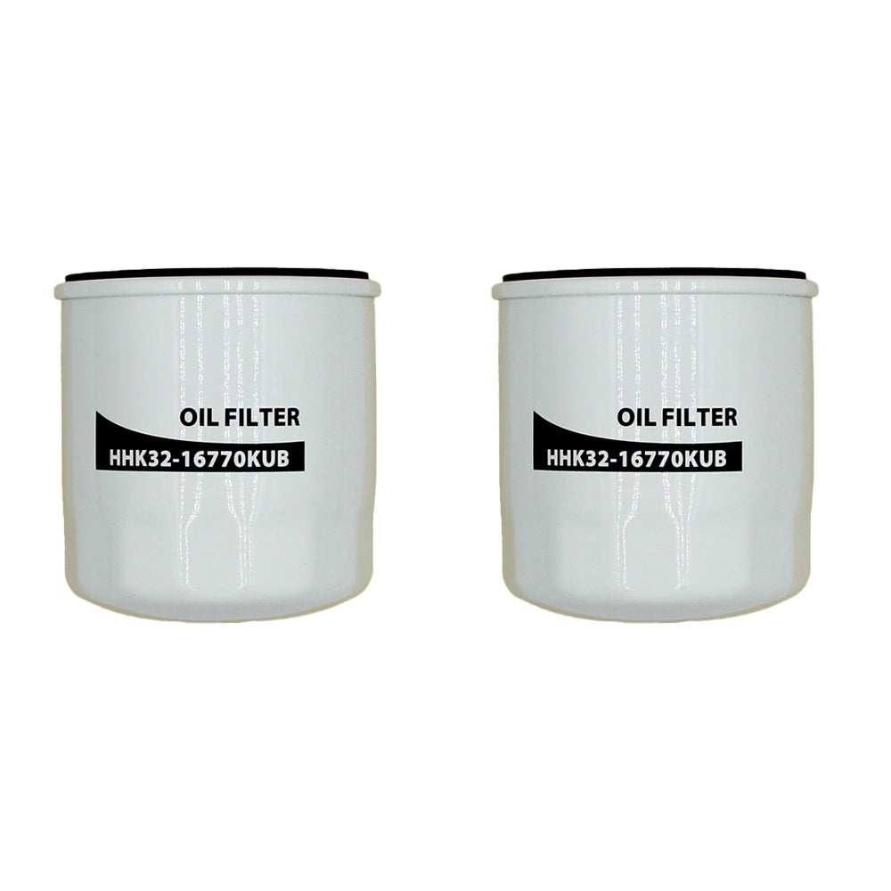 (2) HHK32-16770 Oil Filters Fits Kubota Zero Turn Mower ZD1211 ZD1211L ZD1211R