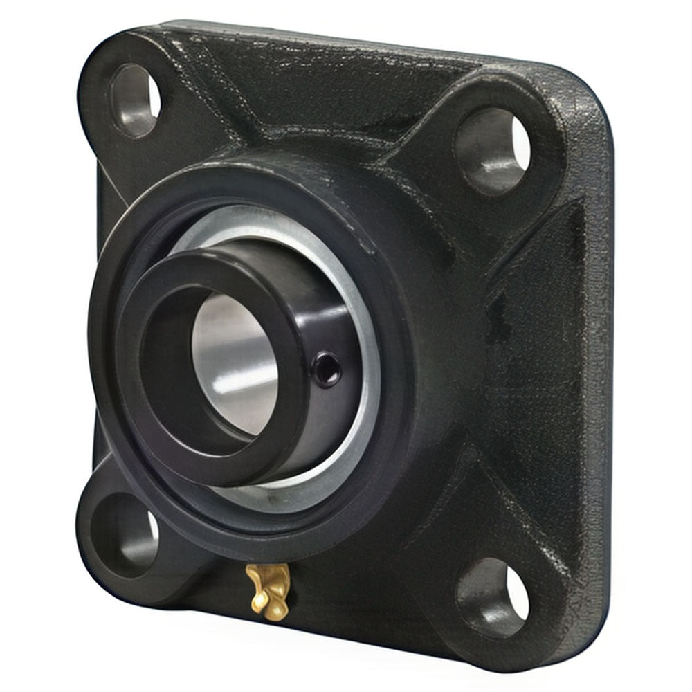 WGFZ20H Black 4-Bolt Flanged Bearing w Lock Collar for Universal Products