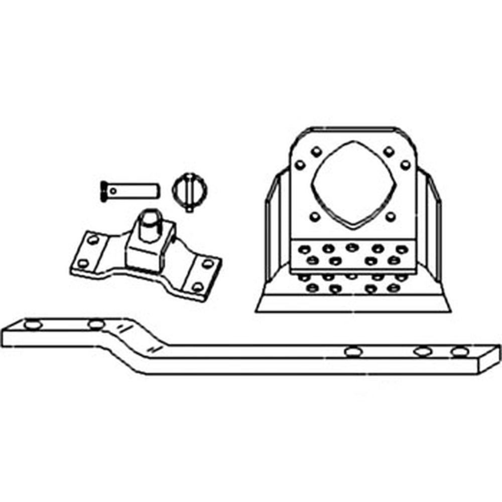 Swinging Drawbar Kit Fits Massey Ferguson Replaces 49A34R