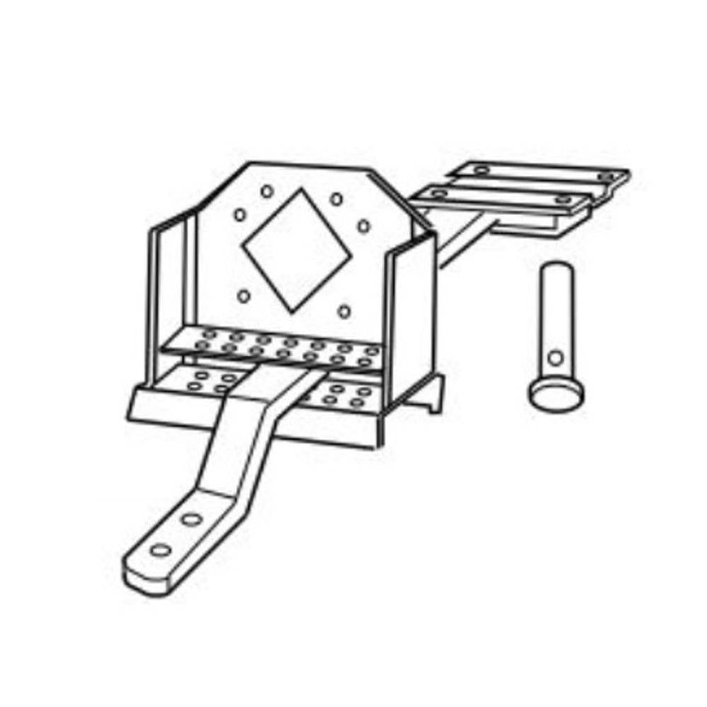 S60597 Swinging Drawbar Fits Ford Tractor 800 801 4000