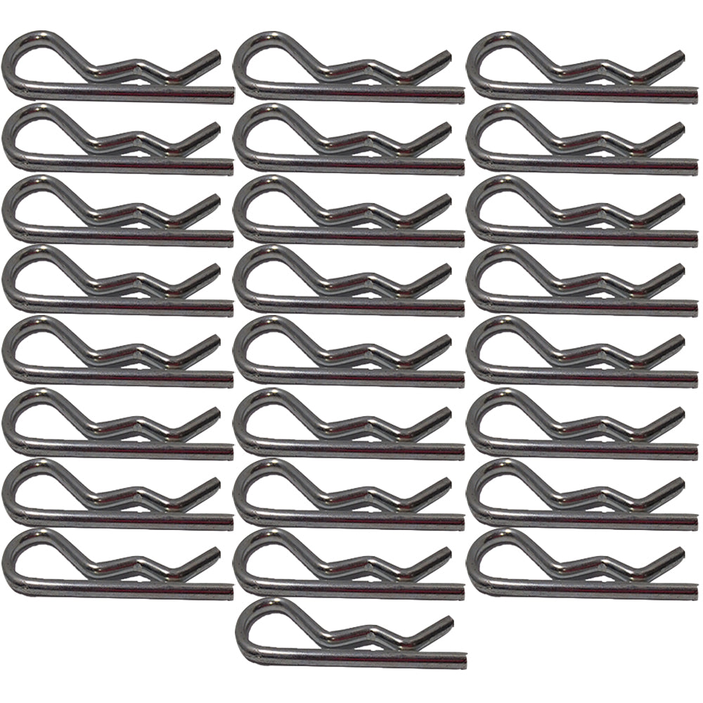 PM00008 Pack of 25 Hair Pins Length 64mm/2.52" Wire Size  3.00mm/.12"