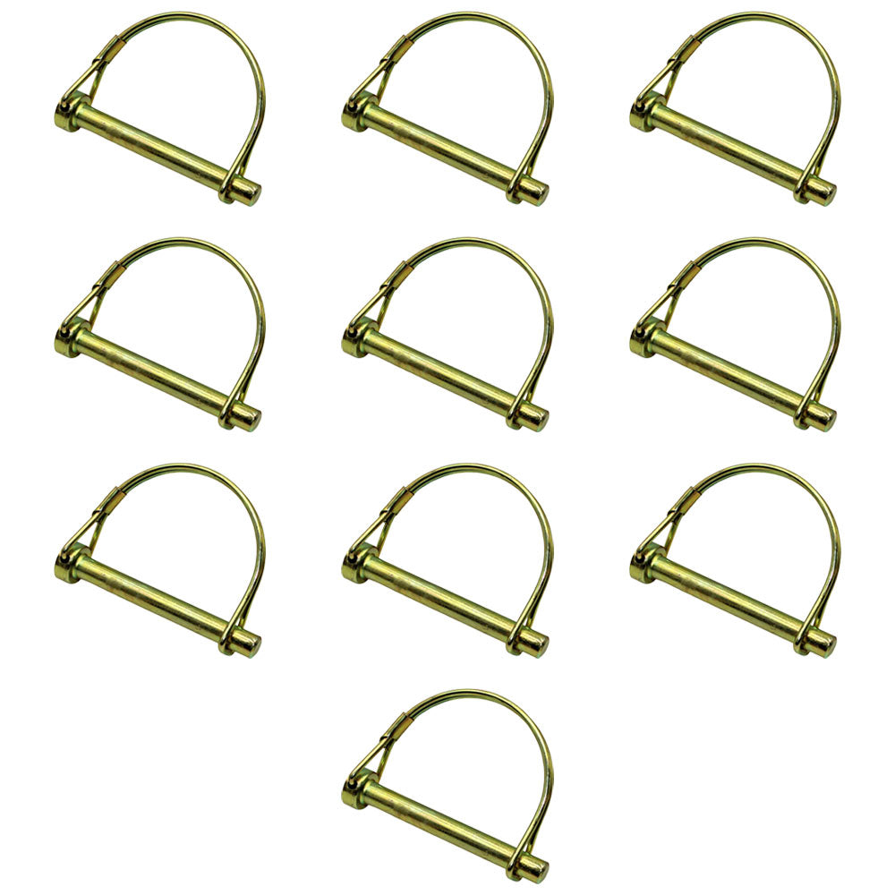 P516PTL PTO lock pin 5/16" diameter 2-5/8" useable length round handle Pk of 10