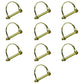 P516PTL PTO lock pin 5/16" diameter 2-5/8" useable length round handle Pk of 10