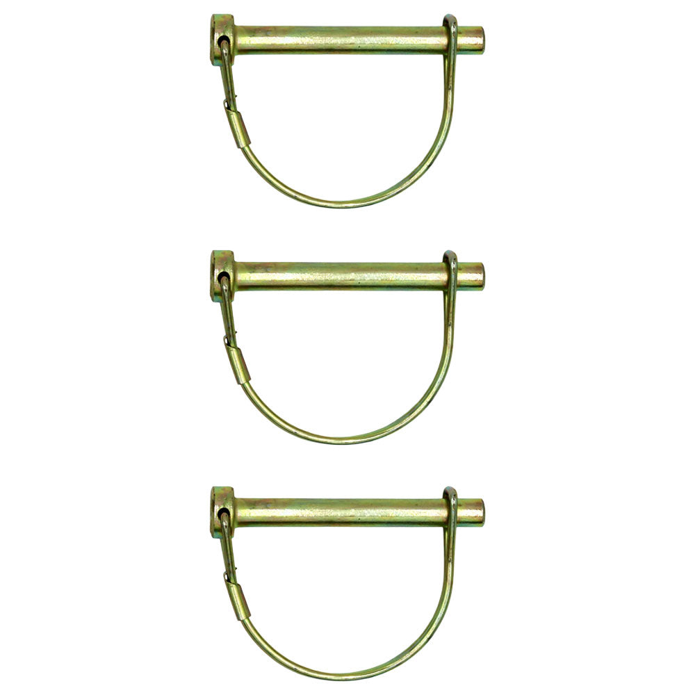 Three  PTO Round Shaft Locking Pins 5/16” x 2-1/4” - P516PTL 0268755