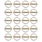 PN03 (20) .312" Lynch Pins 1-1/4" Usable Length 1-5/8" Diameter Locking Ring